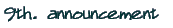announcument 
